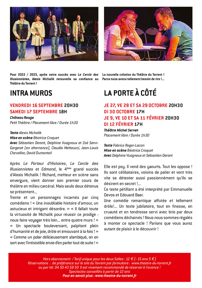 Page Torrent - Château Rouge 2022-2023