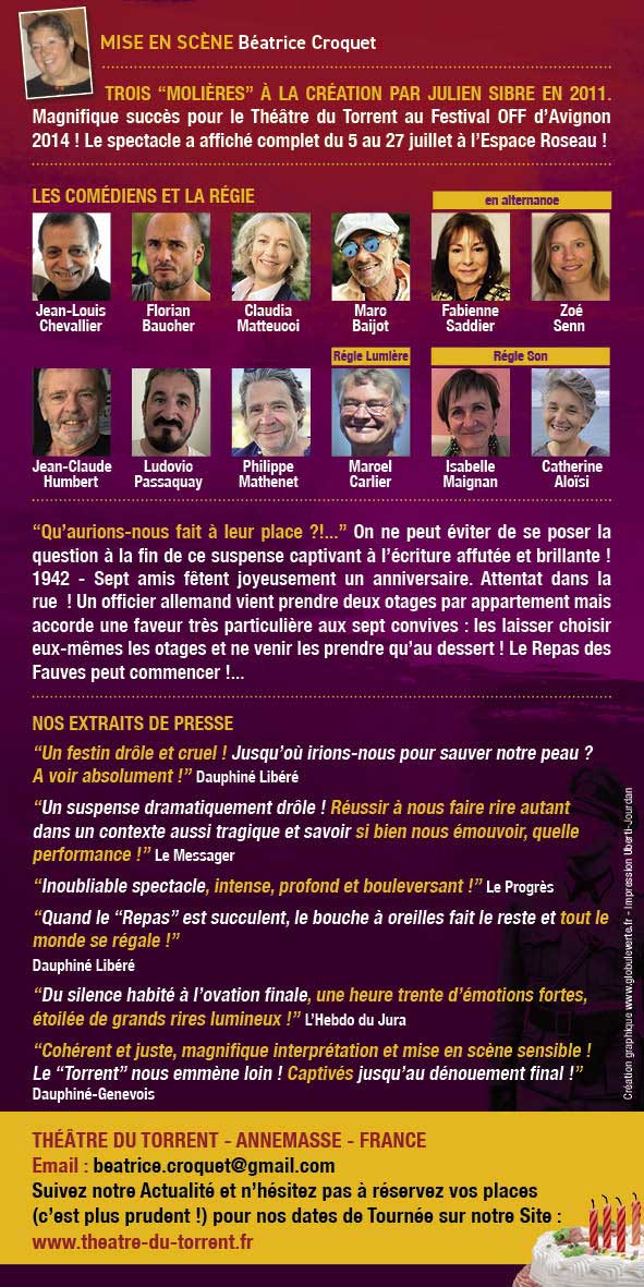 Présentation Le Repas